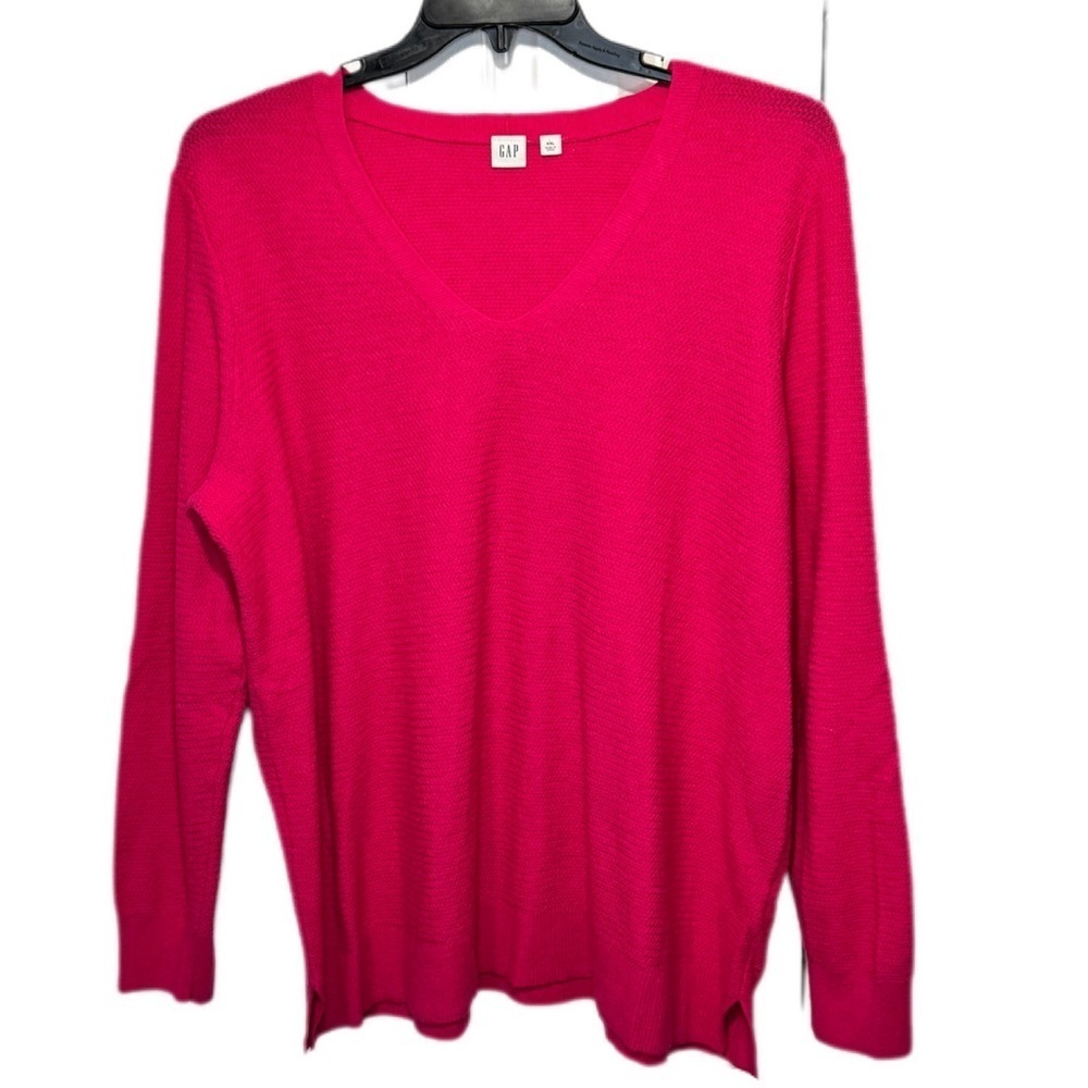 Gap XXL Pink Vneck Sweater